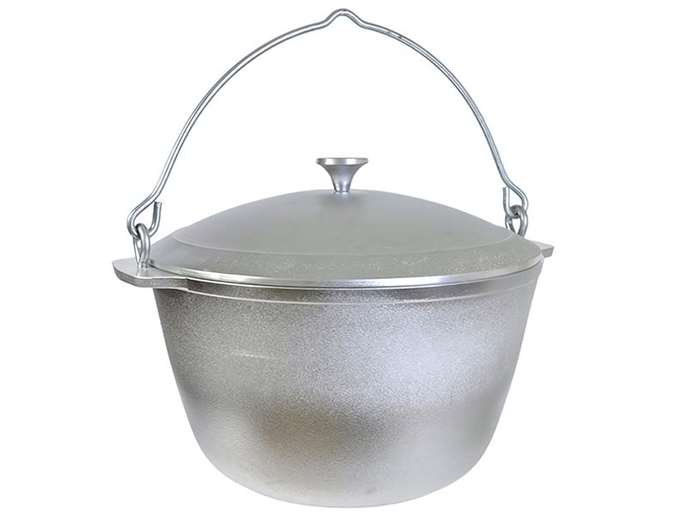 Котел 6л походный без покрытия