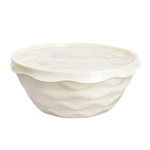 Салатник "Modena" 2,5л с крышкой (светло-бежевый)