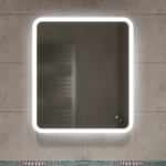 Зеркало MIXLINE "Колорит" ЭКОНОМ 700*800 (ШВ) сенсорный выкл, светодиодная подсветка, универс.крепеж