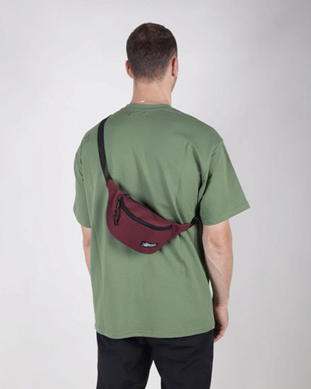 Сумка поясная ANTEATER Waistbag-Light-Bordo