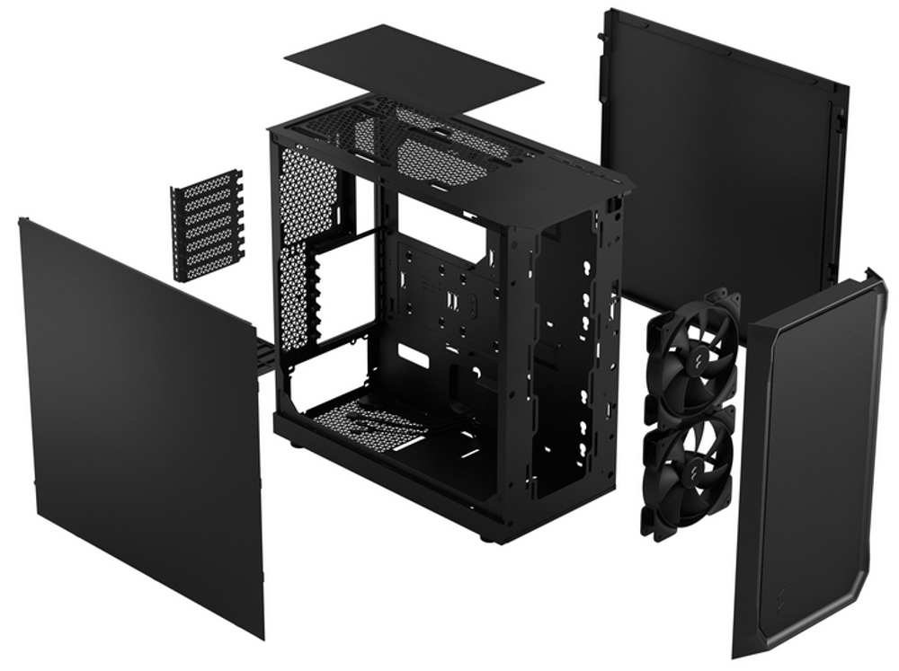 Корпус Fractal Design Focus 2 Black Solid (FD-C-FOC2A-07)