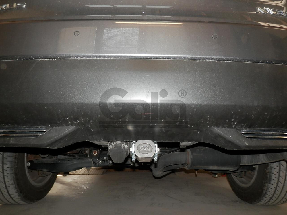 Фаркоп оцинкованный Galia L027C для LEXUS NX 300H, NX 300 2014-(паспорт и сертификат в комплекте)(без электрики)
