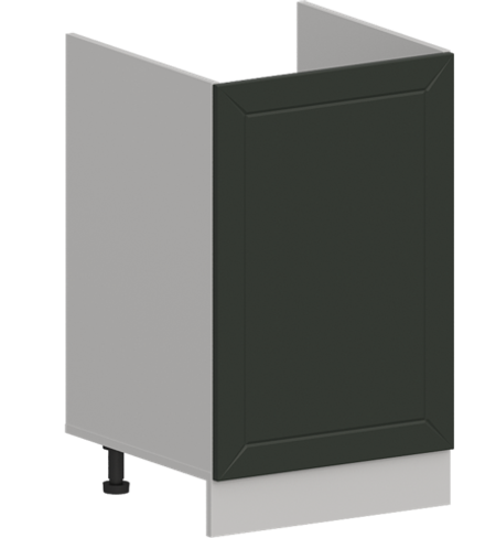 Кухня Модуль ШНМ 500 Графит / Насыщенно-зеленый