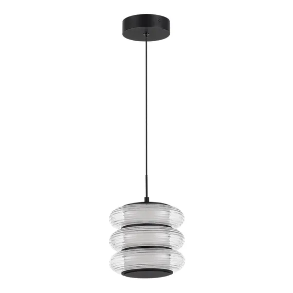 SL6239.403.03 Светильник подвесной ST-Luce черный/прозрачный LED 1*16W 3000K FRITTELA