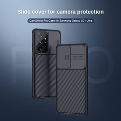 Накладка Nillkin CamShield Pro Case с защитой камеры для Samsung Galaxy S21 Ultra
