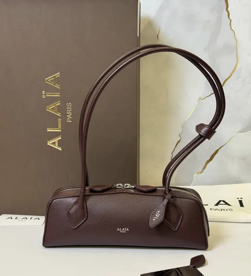 Сумка ALAIA LE TECKEL MEDIUM из натуральной кожи