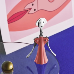 Alessi Анна Г. Штопор розовый