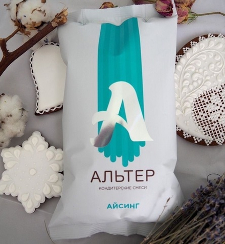 Сухая смесь "Альтер-айсинг" Идеально белый 500гр (с диоксидом)