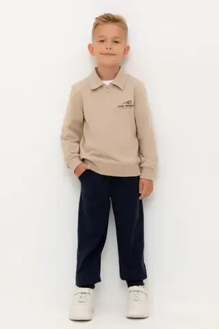 брюки  для мальчика  КР 400633/индиго к534
