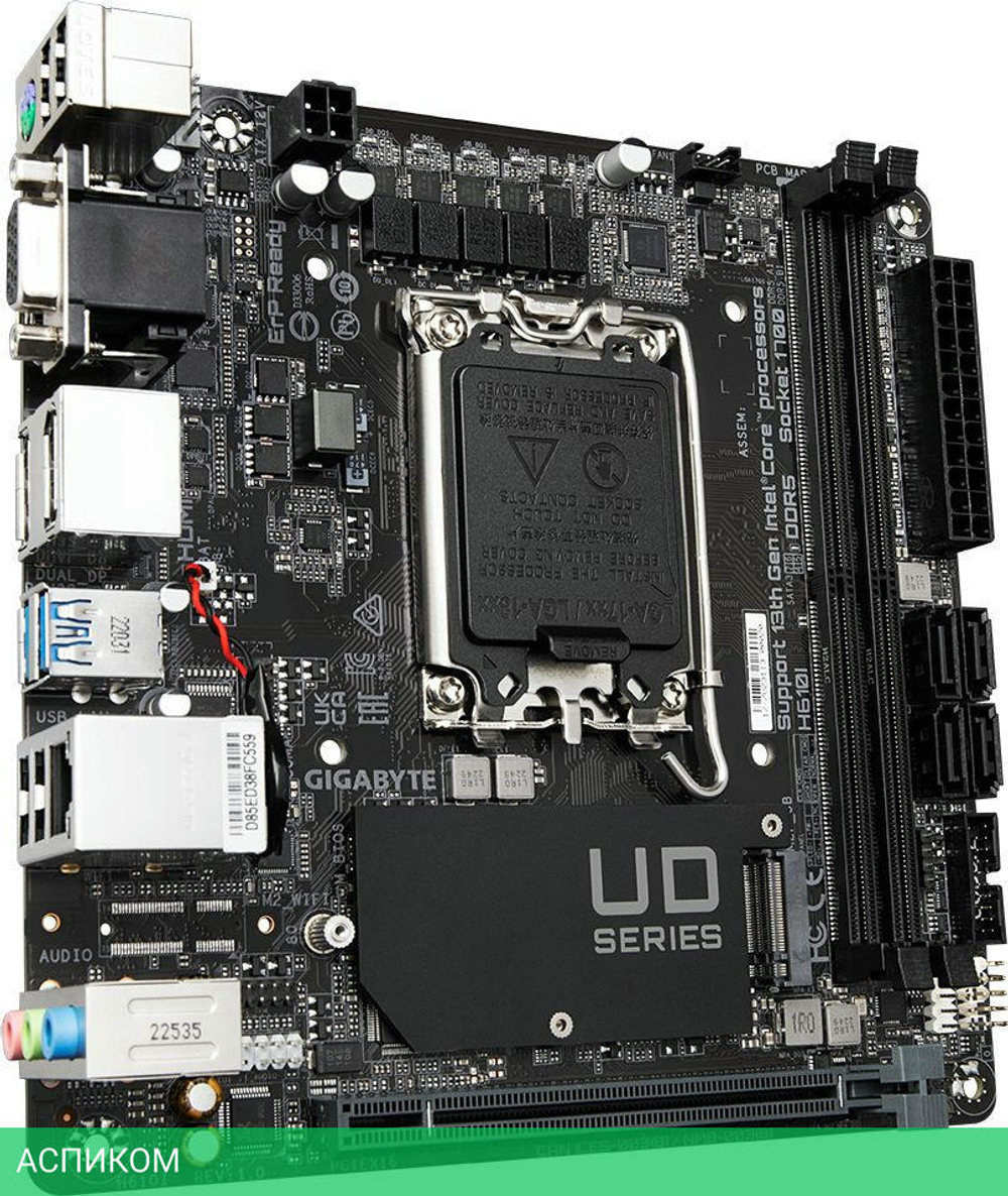 Материнская плата Gigabyte H610I DDR5 rev. 1.0