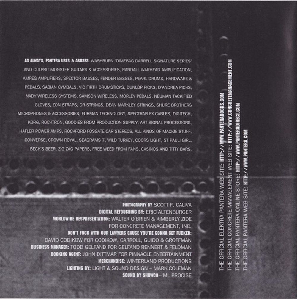 Pantera. Reinventing The Steel (CD)