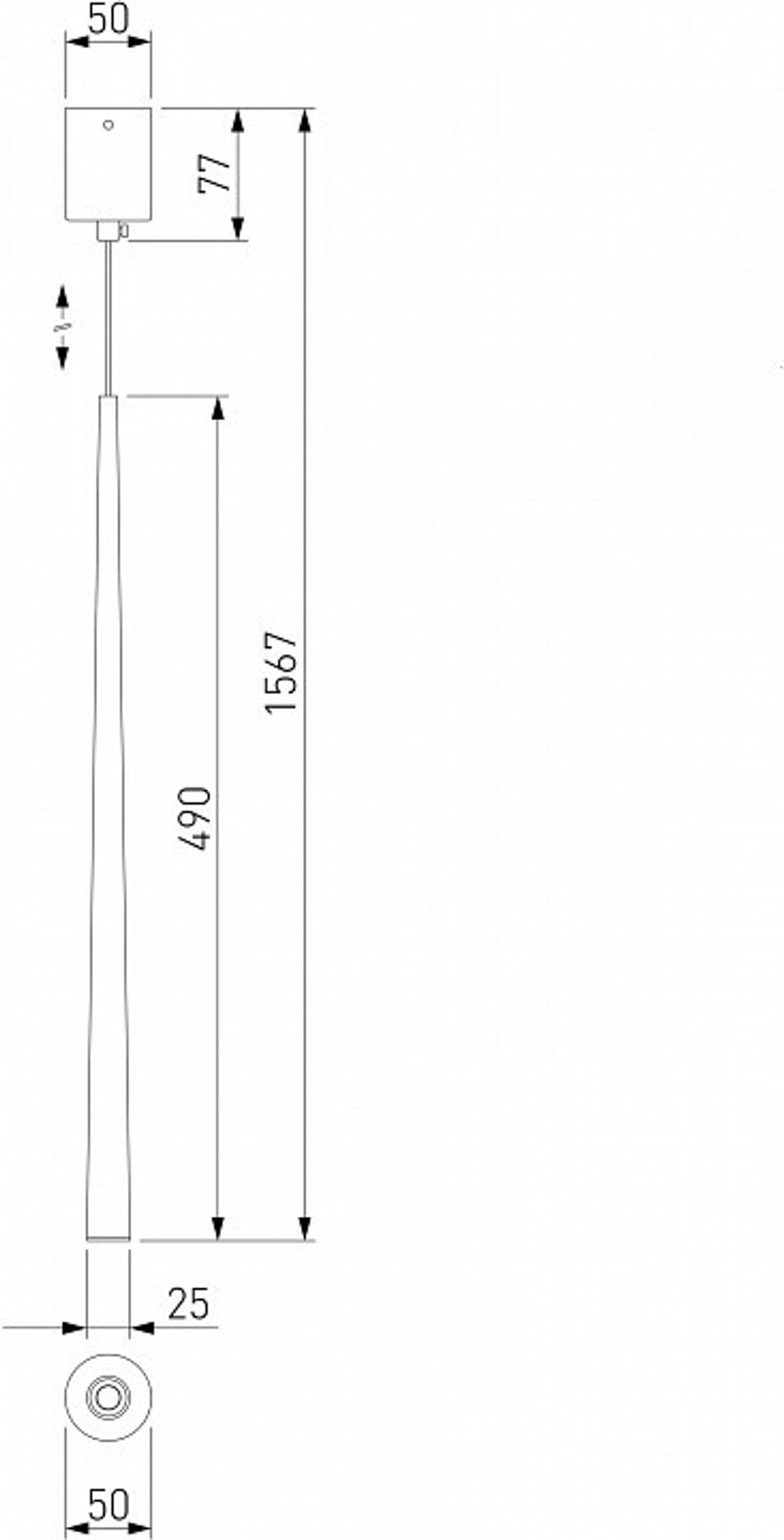 Подвесной светильник Elektrostandard Sirio a064289