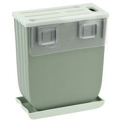 Подставка для ножей (с креплением на вертикальную поверхность)16*7,5*19см.(3вида) (термопленка)