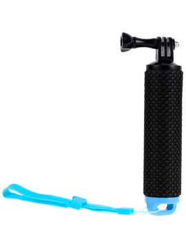 Монопод ручка поплавок для экшн камер Gopro SjCam Xiaomi с отсеком для хранения Голубой