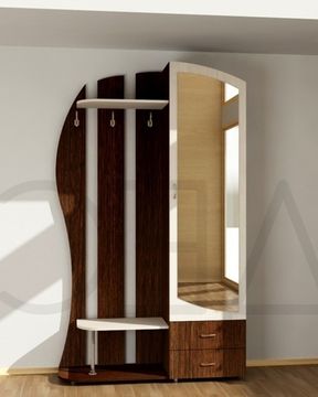 Прихожая БАТИС с зеркалом правая