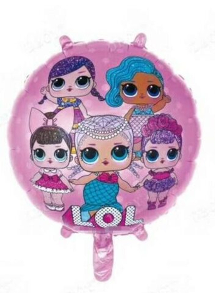 К 18" Круг Куклы розовый