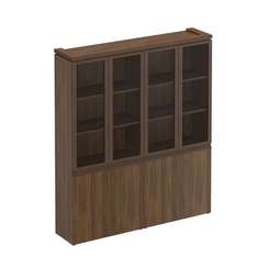 Шкаф для документов со стеклянными дверьми МК 360