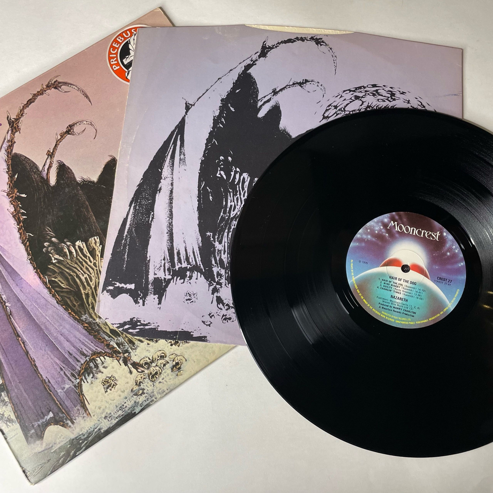 Винтажная виниловая пластинка LP Nazareth Hair Of The Dog (Англия 1975) Mooncrest