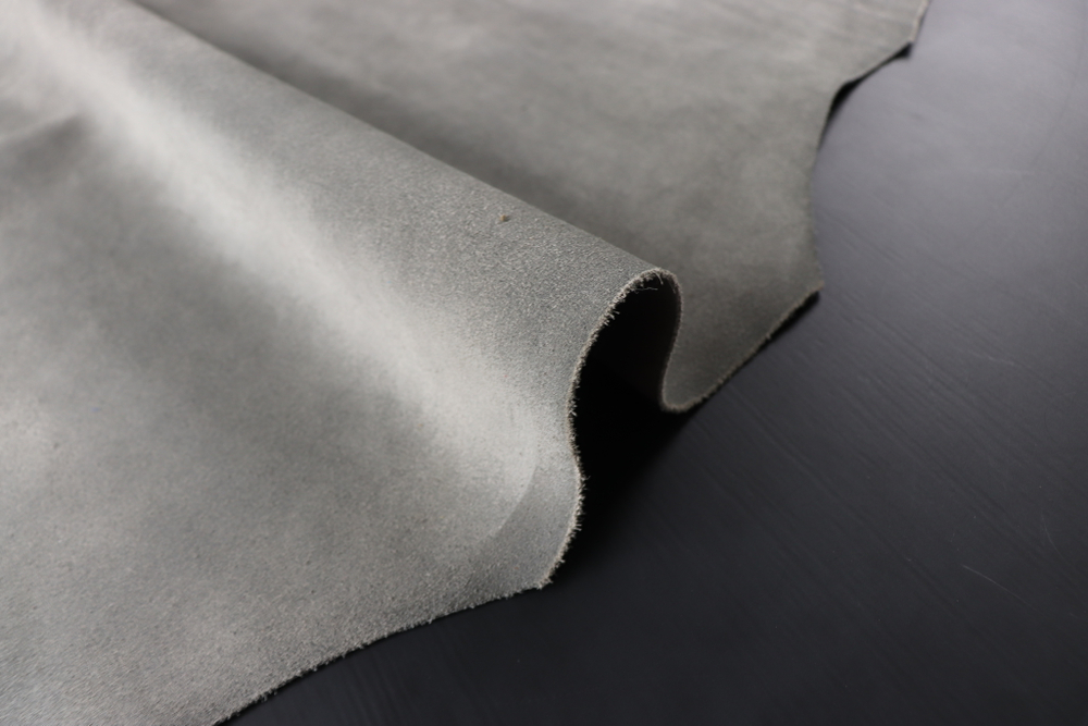 1,2-1,4 Кожа для обуви Франт (Велюр КРС) Серый 182 дм² (КЛ)