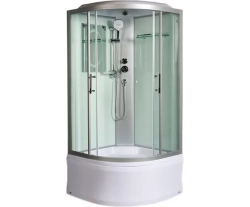 Душевая кабина WeltWasser (ВельтВассер) Halle 1002, с высоким поддоном, 100x100x217