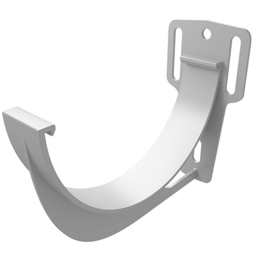 Кронштейн желоба ПВХ Grand Line Стандарт, белый
