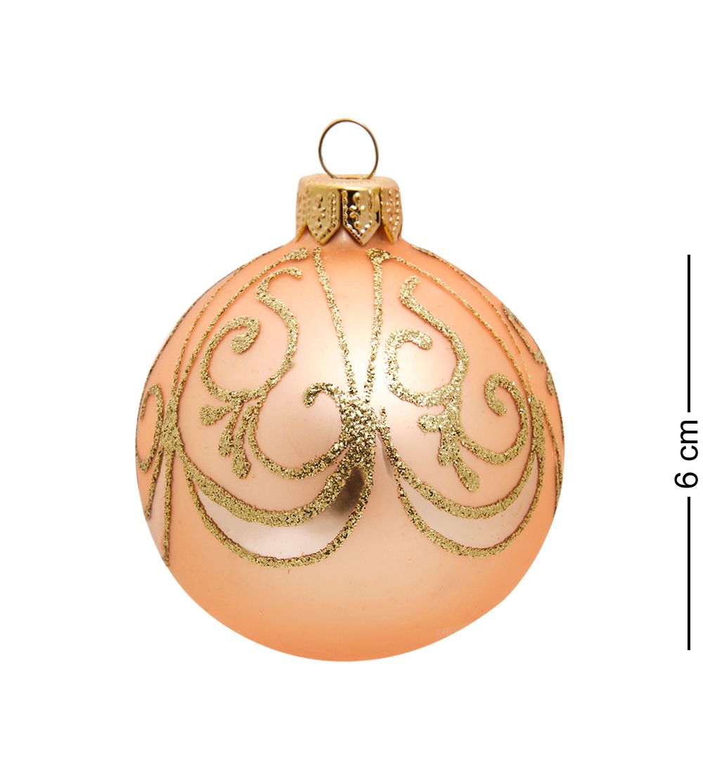 Элита НФШ-1201/2 Набор ел.украшений Шар 3шт «Вуаль» 60 мм