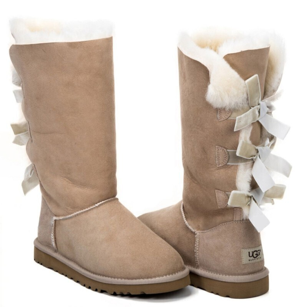 Угги Bailey Bow Tall Sand