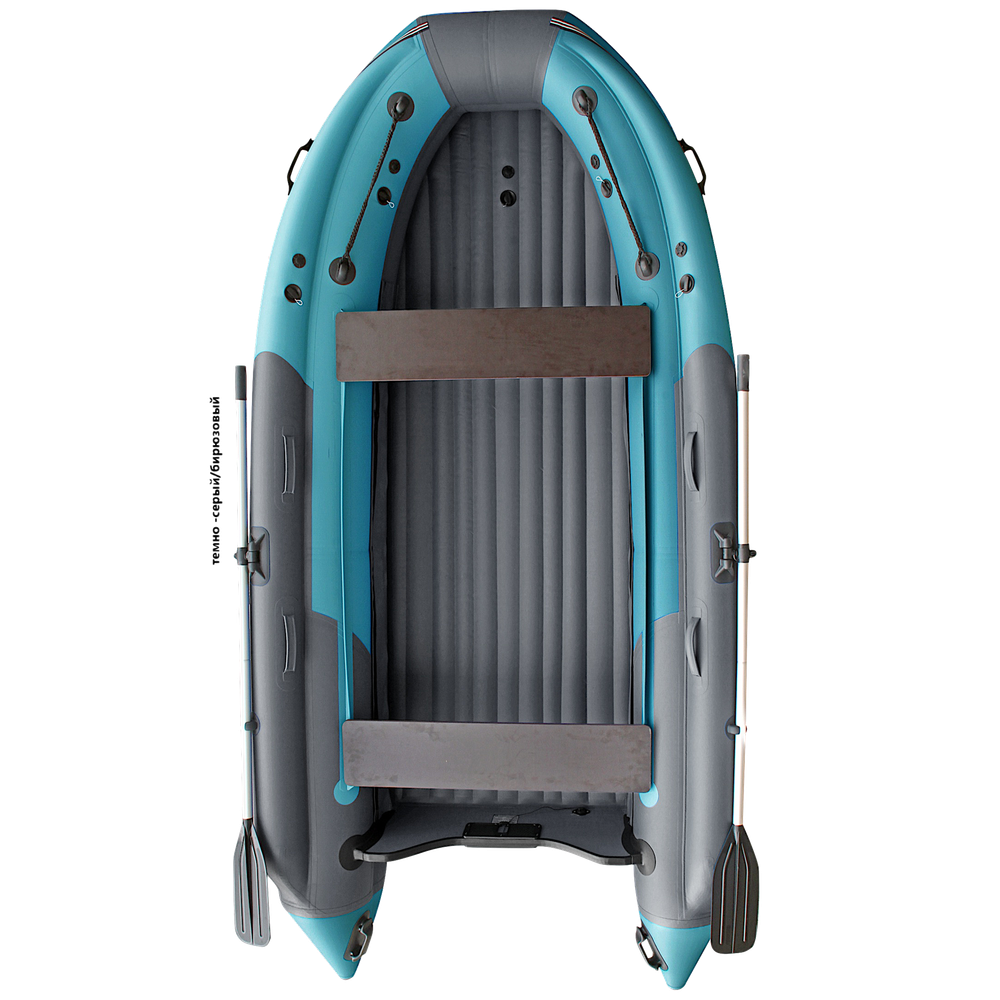 Лодка ПВХ Angler SKAT Тритон 390NDFi с Интегрированным фальшбортом ( Скат 390FI ) -