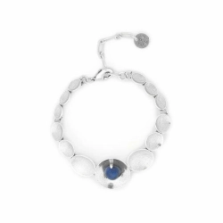 Браслет ORI TAO, Jimili, с лазуритом, OT24.2-13-69270 (серебристый)