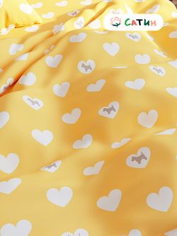 Простынь на резинке сатин Milky Garden "Жизель" 120x200 см