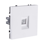 Розетка Ethernet RJ45 Cat.6, белый матовый Kollinger Eclipse EC-017WH