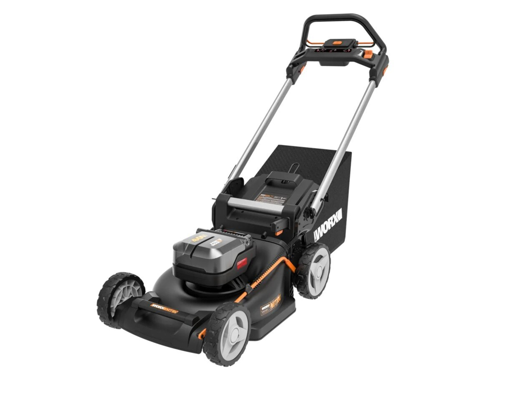 Газонокосилка аккумуляторная самоходная WORX WG749E 46 см
