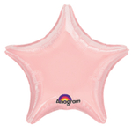 Шар фольгированный Звезда 48 см (Розовый)
