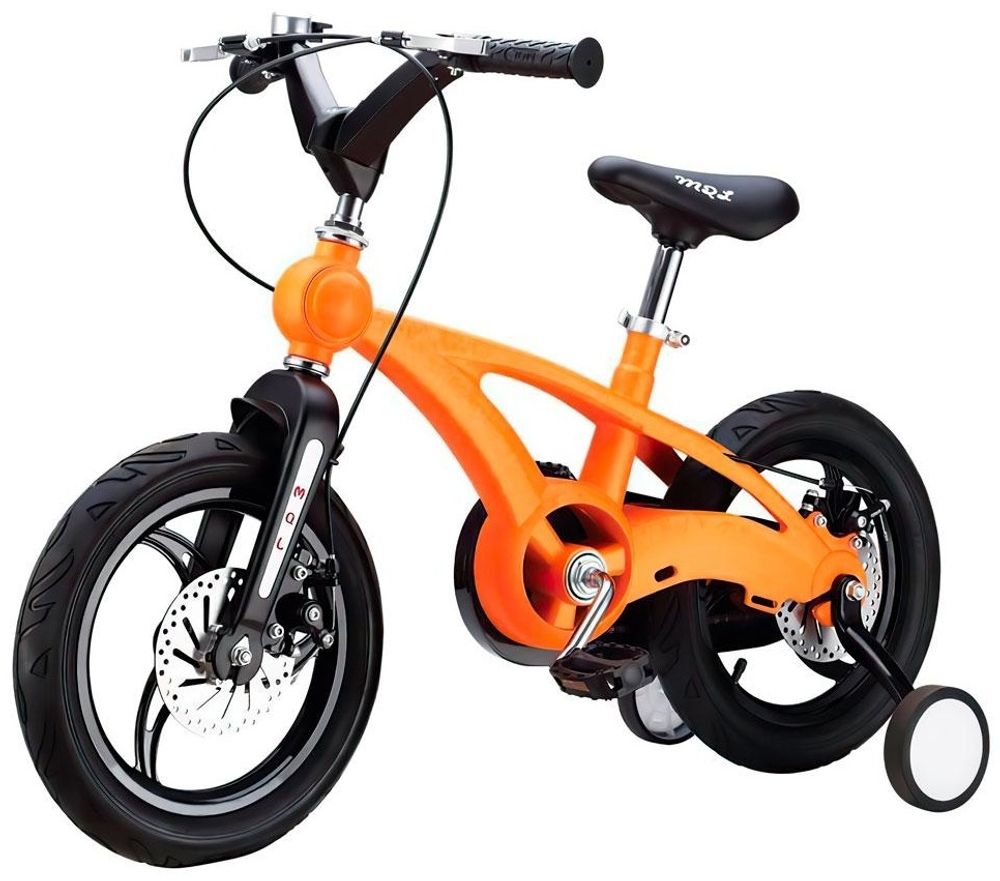 Велосипед Miqilong YD16 16 дюйм 2021 one size оранжевый