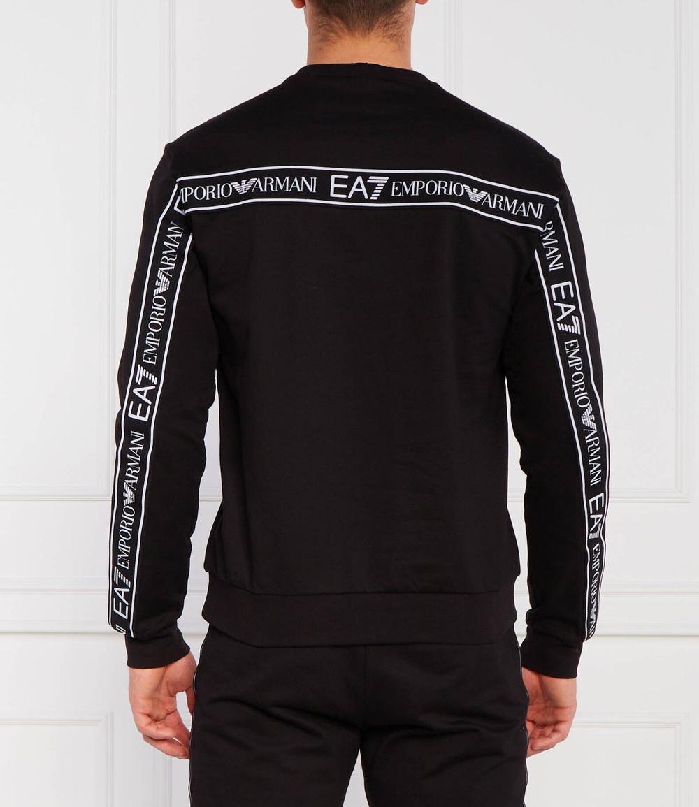 Худи EA7 - черный(6RPM12 PJ05Z)