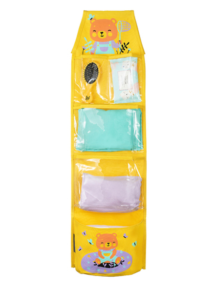 Кармашки в садик 83х24 Медвежонок (жёлтый)