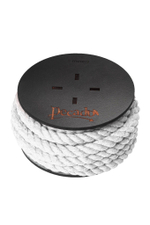 Белая веревка для шибари на катушке - 5 м. (Цвет: белый)