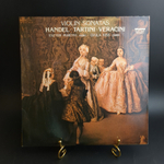 LP Handel, Tartini, Veracini – Violin Sonatas. Виниловая пластинка 12 дюймов. Hugaroton. Венгрия