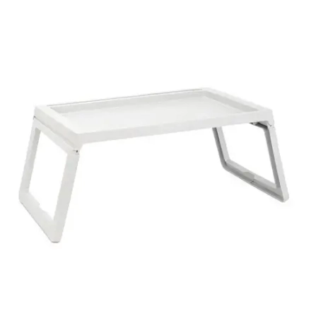 Столик поднос складной 54*35*27см белый фора