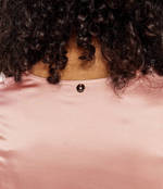 Сатиновая блузка Liu Jo - пудро-розовый(CA4433 T3809)