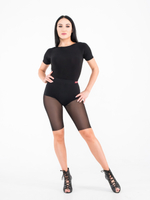 Боди для танцев с коротким рукавом