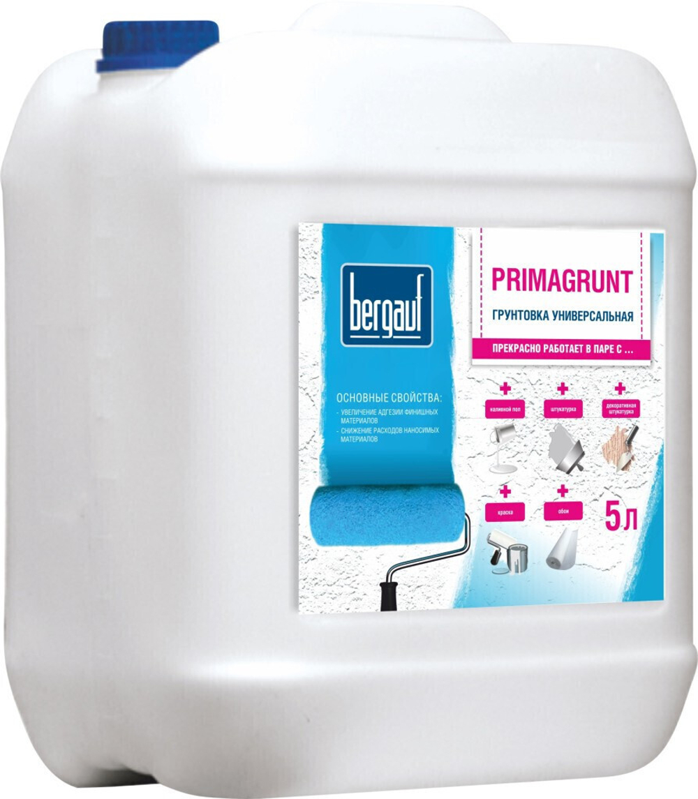 Грунтовка универсальная Bergauf Primagrunt 5 л