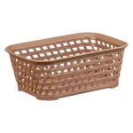 Ящик РОТАНГ 1л 185х70мм Бежевый ротанг 0,07х0,185х0,14м