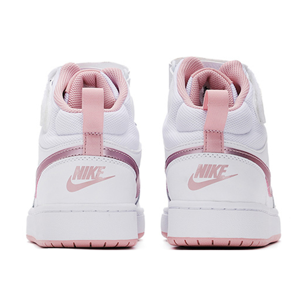 Кроссовки Nike Court Borough Mid 2 GS White Pink Glaze