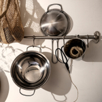 Миска IKEA KLOCKREN (КЛОКРЕН), Нержавеющая сталь, 24 см