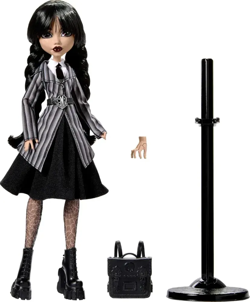Кукла Monster High Wednesday Addams Core HXJ04