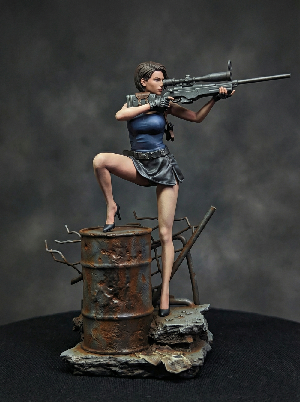 Джилл Валентайн Jill Valentine Resident Evil Обитель зла Коллекционная Фигурка Аниме