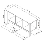 Скамья деревянная