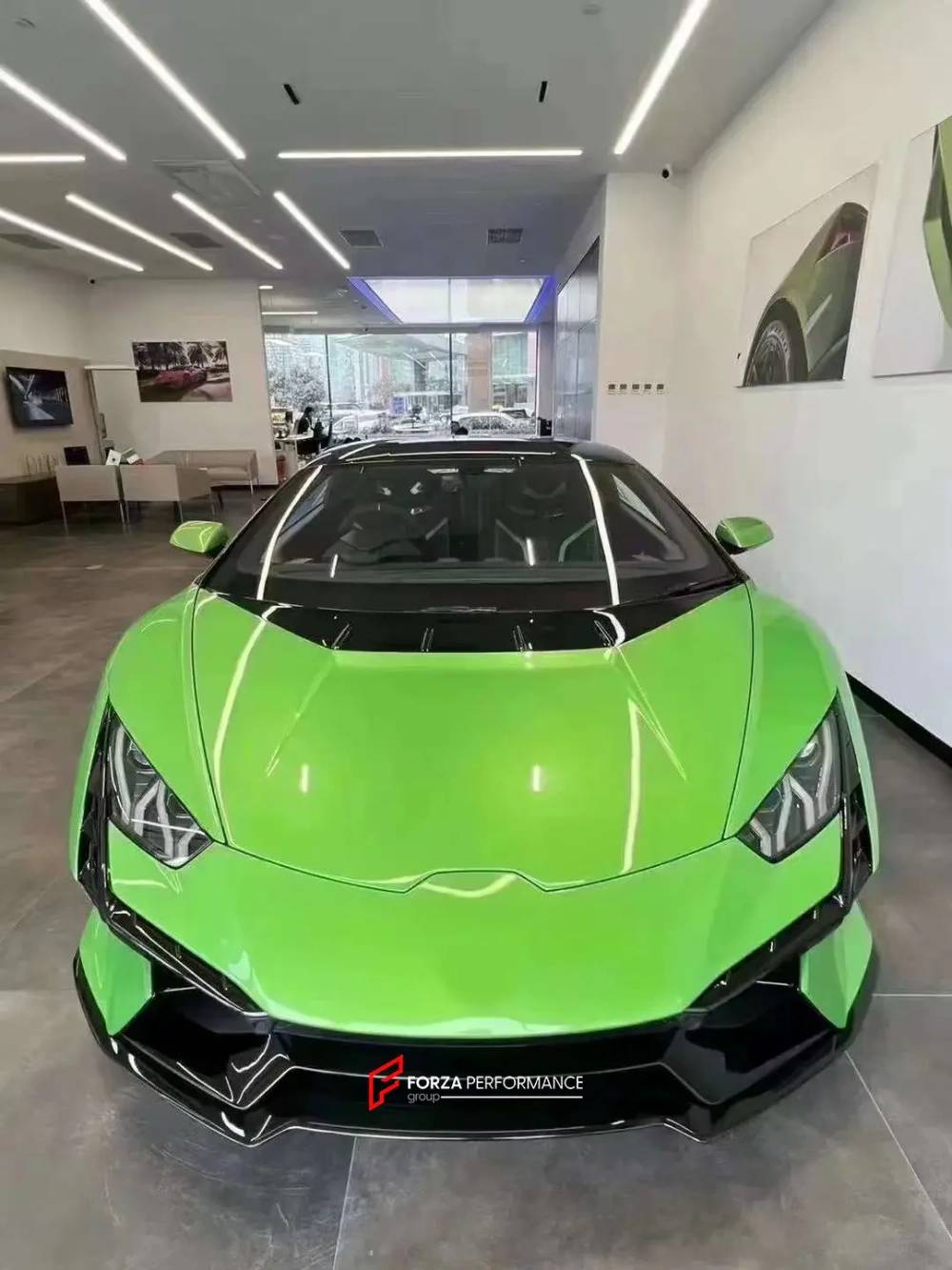Обвес переделка для Lamborghini Huracan LP580 LP610 LP640 Evo в Huracan Tecnica Ламборгини Хуракан
