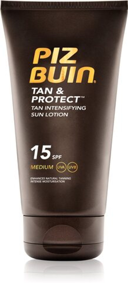 Piz Buin Tan & Protect - защитное молочко ускоряющее загар SPF 15 /   150  ml  / GTIN 3574660704884
